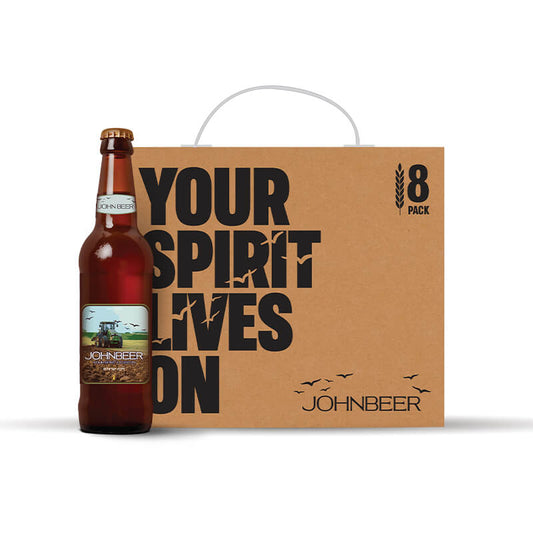 Box of 8 Johnny beers