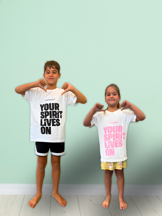 טי שירט ילדים - Your spirit lives on