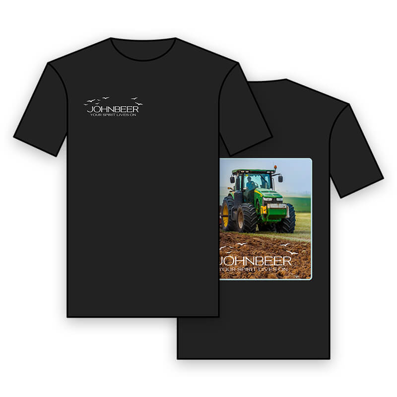 טי שירט ילדים-שני צדדים לוגו +הדפס